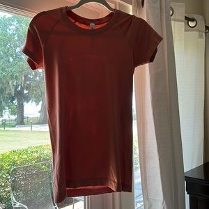 Lululemon Swiftly Tech Short Sleeve (I think Pink Savannah) Size 6
